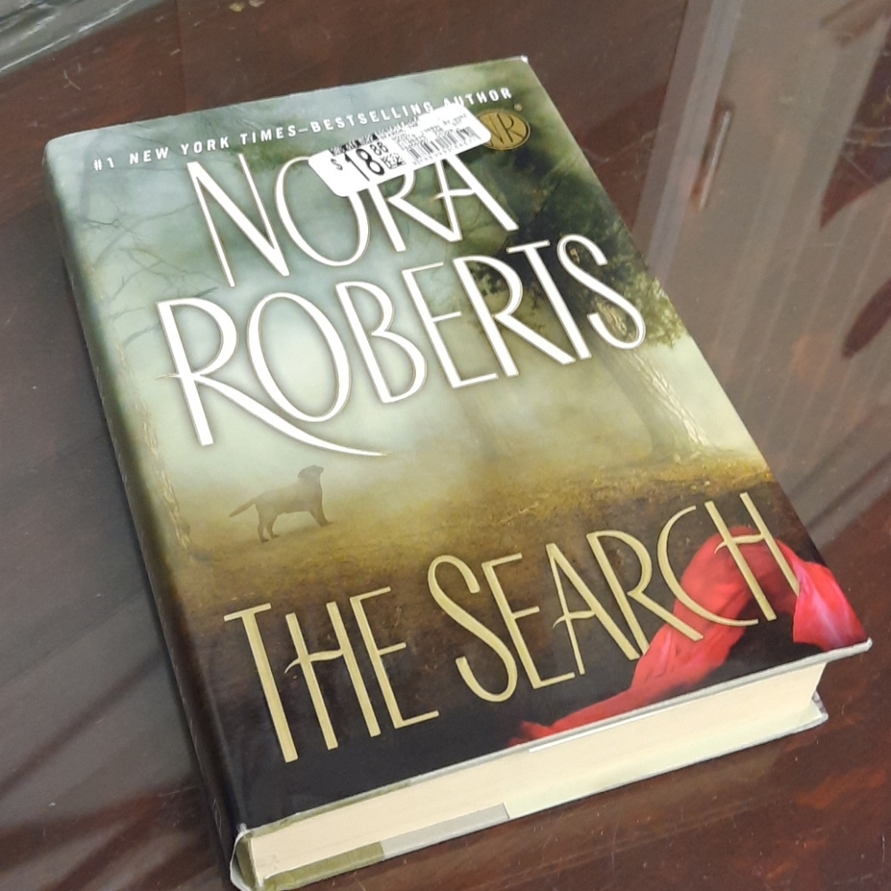 Nora Robert's The Search hard back book